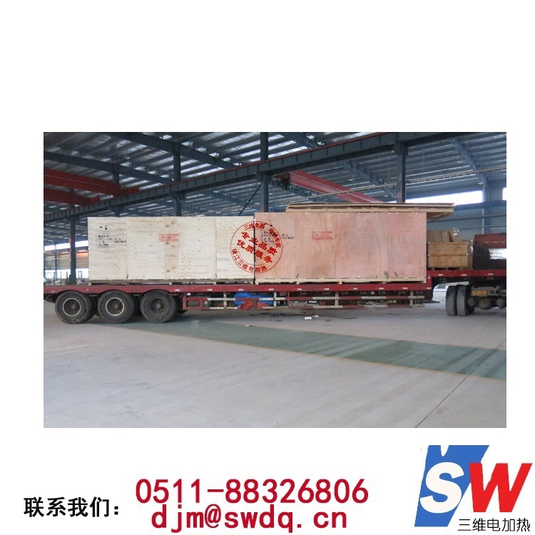 核電項目用大型工業冷風機和熱風機裝車發貨